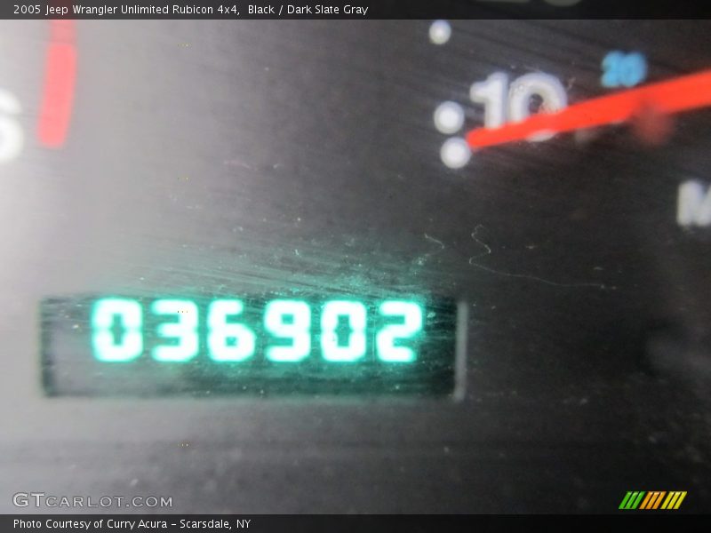Black / Dark Slate Gray 2005 Jeep Wrangler Unlimited Rubicon 4x4