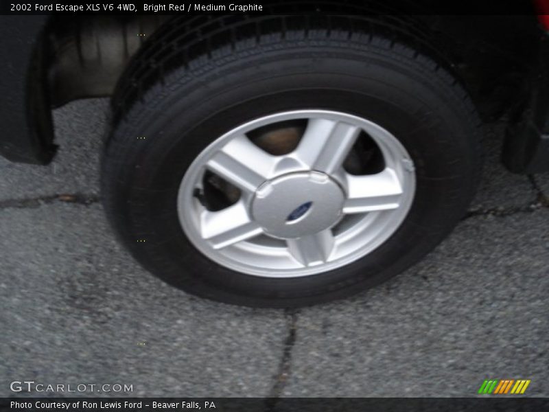 Bright Red / Medium Graphite 2002 Ford Escape XLS V6 4WD