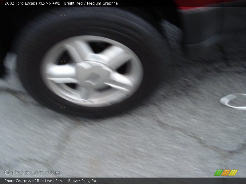 Bright Red / Medium Graphite 2002 Ford Escape XLS V6 4WD