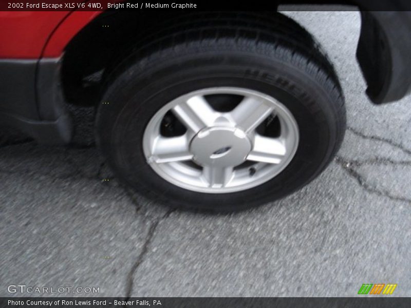 Bright Red / Medium Graphite 2002 Ford Escape XLS V6 4WD
