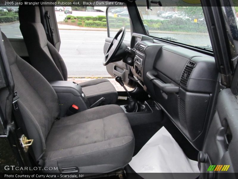Black / Dark Slate Gray 2005 Jeep Wrangler Unlimited Rubicon 4x4