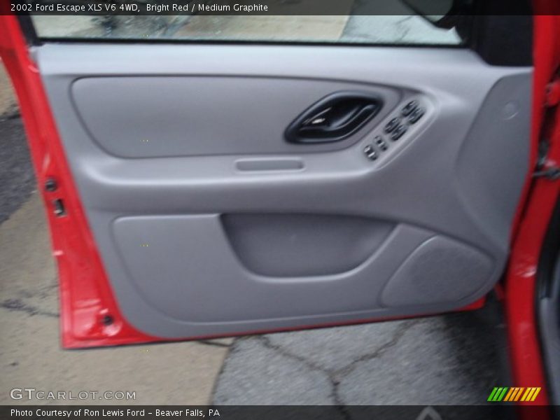 Bright Red / Medium Graphite 2002 Ford Escape XLS V6 4WD