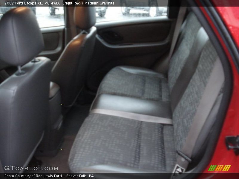Bright Red / Medium Graphite 2002 Ford Escape XLS V6 4WD