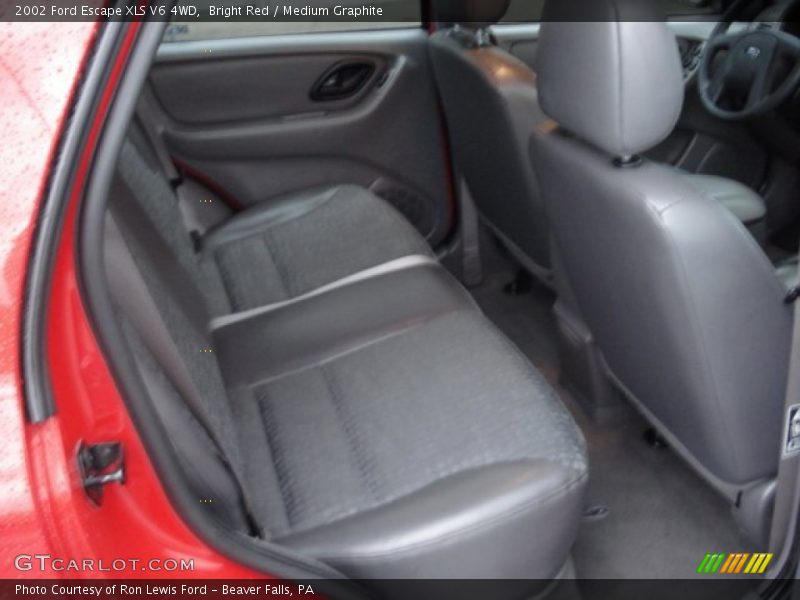 Bright Red / Medium Graphite 2002 Ford Escape XLS V6 4WD