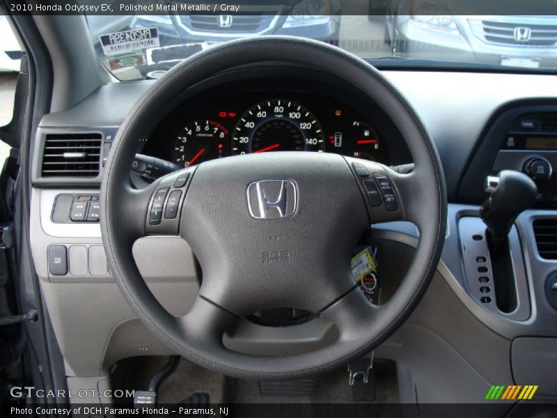 Polished Metal Metallic / Gray 2010 Honda Odyssey EX