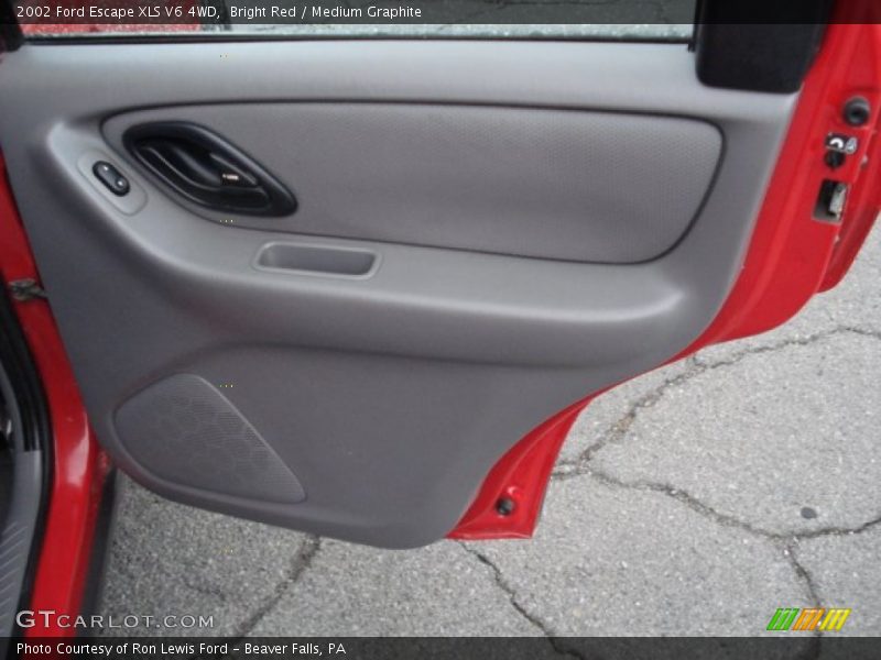 Bright Red / Medium Graphite 2002 Ford Escape XLS V6 4WD