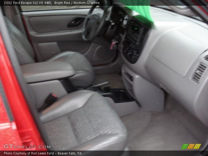 Bright Red / Medium Graphite 2002 Ford Escape XLS V6 4WD