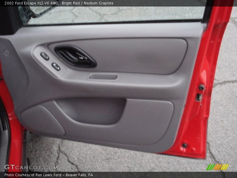 Bright Red / Medium Graphite 2002 Ford Escape XLS V6 4WD
