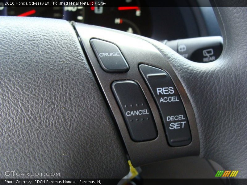 Polished Metal Metallic / Gray 2010 Honda Odyssey EX