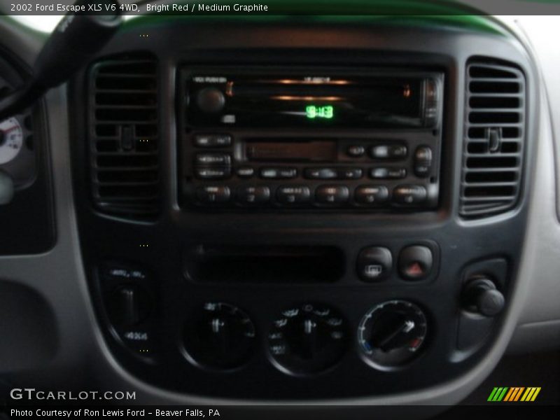 Bright Red / Medium Graphite 2002 Ford Escape XLS V6 4WD