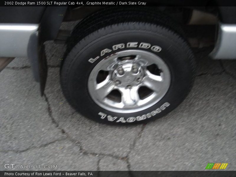 Graphite Metallic / Dark Slate Gray 2002 Dodge Ram 1500 SLT Regular Cab 4x4