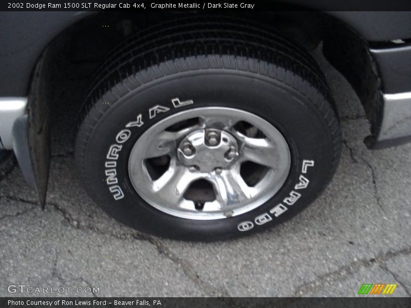 Graphite Metallic / Dark Slate Gray 2002 Dodge Ram 1500 SLT Regular Cab 4x4
