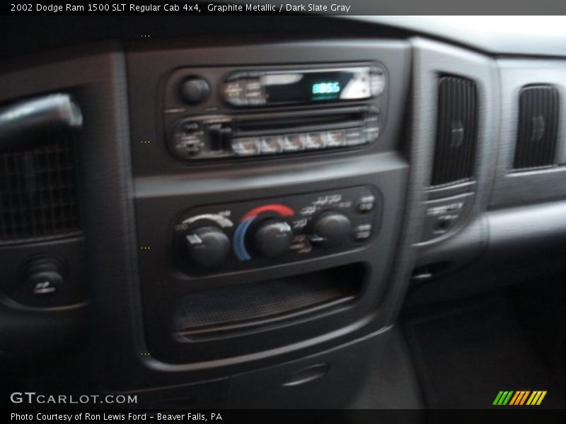Graphite Metallic / Dark Slate Gray 2002 Dodge Ram 1500 SLT Regular Cab 4x4