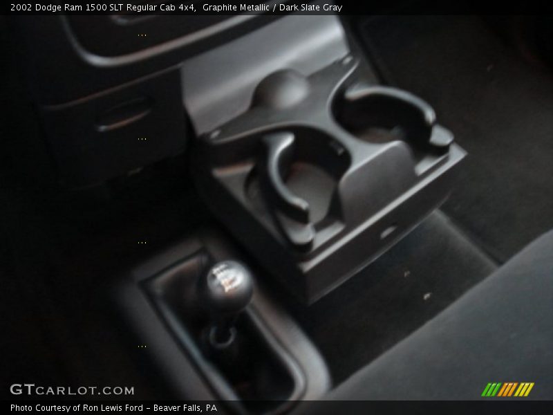Graphite Metallic / Dark Slate Gray 2002 Dodge Ram 1500 SLT Regular Cab 4x4