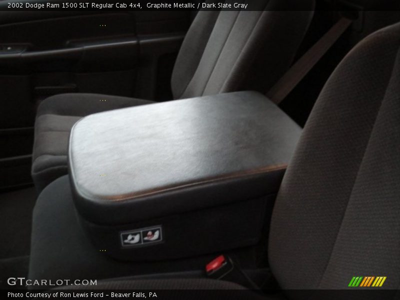 Graphite Metallic / Dark Slate Gray 2002 Dodge Ram 1500 SLT Regular Cab 4x4