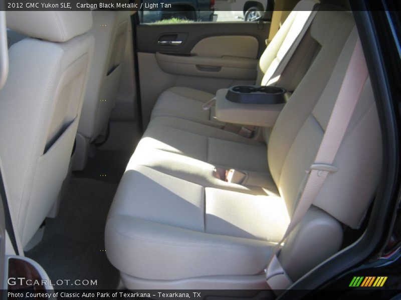 Carbon Black Metallic / Light Tan 2012 GMC Yukon SLE