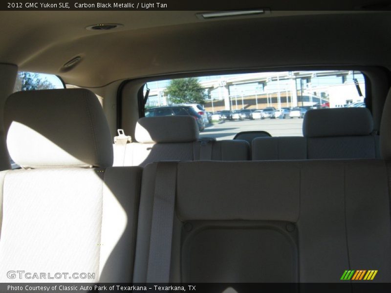 Carbon Black Metallic / Light Tan 2012 GMC Yukon SLE
