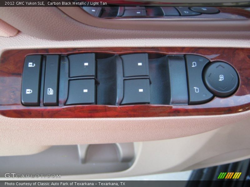 Carbon Black Metallic / Light Tan 2012 GMC Yukon SLE