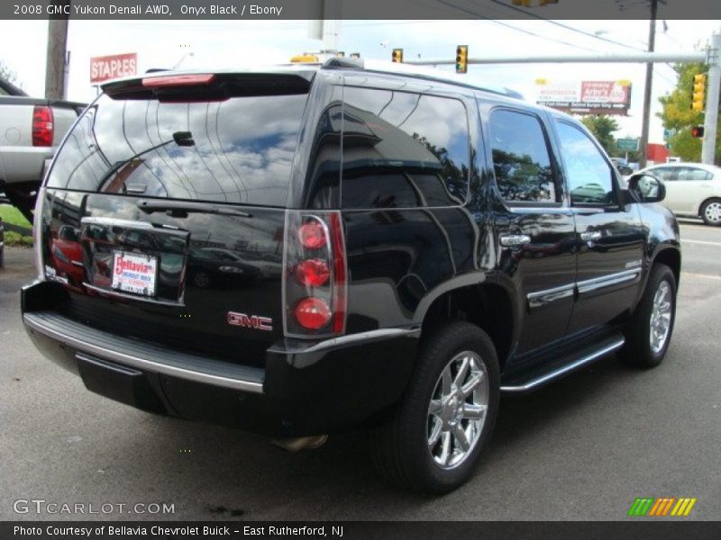 Onyx Black / Ebony 2008 GMC Yukon Denali AWD