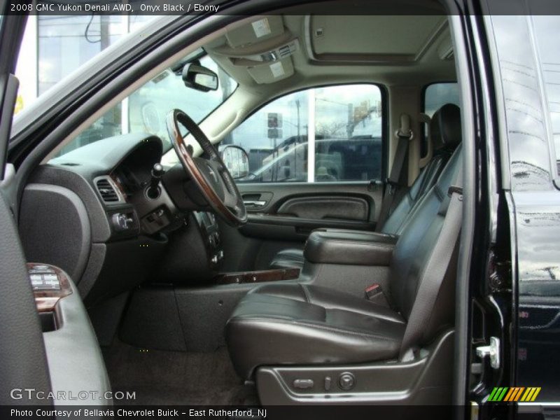 Onyx Black / Ebony 2008 GMC Yukon Denali AWD