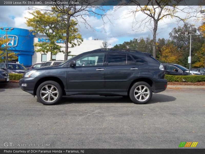 Smokey Granite / Black 2009 Lexus RX 350 AWD