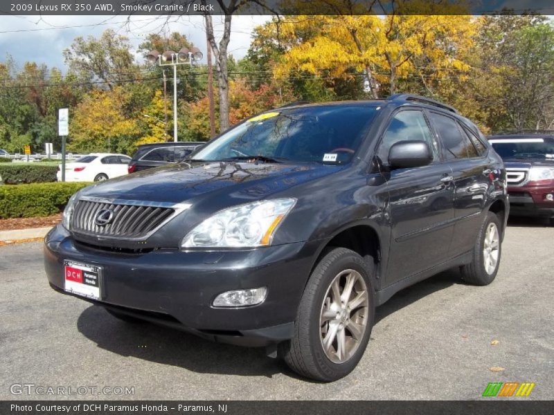Smokey Granite / Black 2009 Lexus RX 350 AWD