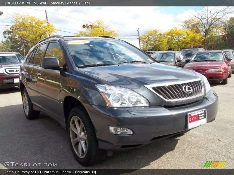 Smokey Granite / Black 2009 Lexus RX 350 AWD