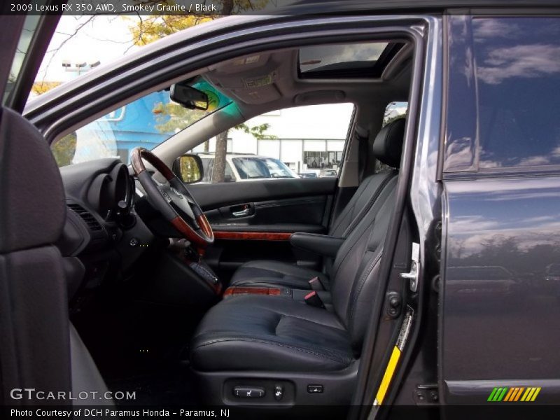 Smokey Granite / Black 2009 Lexus RX 350 AWD