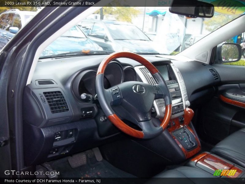 Smokey Granite / Black 2009 Lexus RX 350 AWD