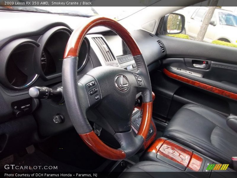 Smokey Granite / Black 2009 Lexus RX 350 AWD