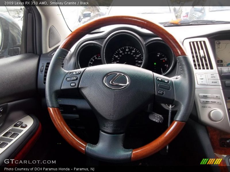 Smokey Granite / Black 2009 Lexus RX 350 AWD