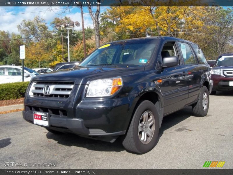 Nighthawk Black Pearl / Gray 2006 Honda Pilot LX 4WD