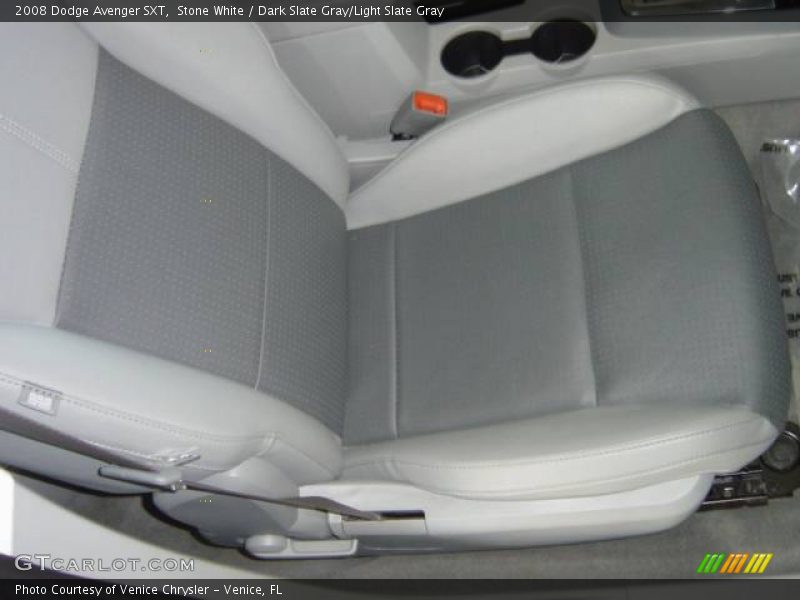 Stone White / Dark Slate Gray/Light Slate Gray 2008 Dodge Avenger SXT