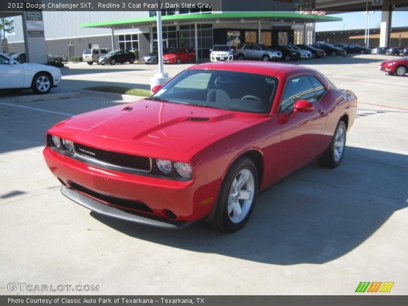 Redline 3 Coat Pearl / Dark Slate Gray 2012 Dodge Challenger SXT