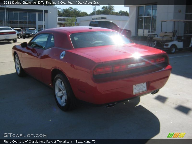 Redline 3 Coat Pearl / Dark Slate Gray 2012 Dodge Challenger SXT