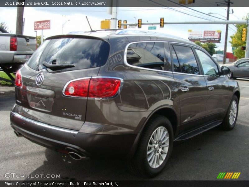 Cocoa Metallic / Ebony/Ebony 2011 Buick Enclave CXL