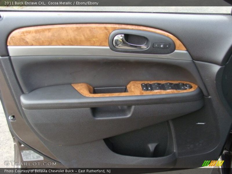 Cocoa Metallic / Ebony/Ebony 2011 Buick Enclave CXL