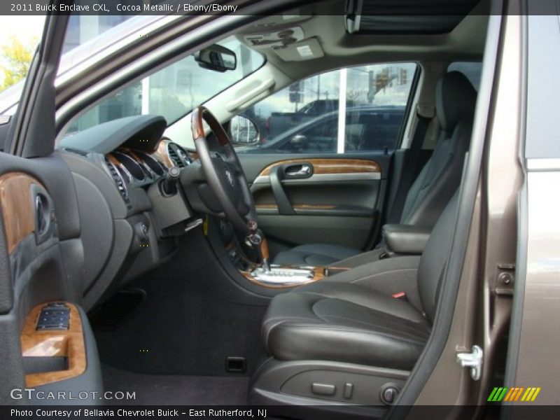Cocoa Metallic / Ebony/Ebony 2011 Buick Enclave CXL