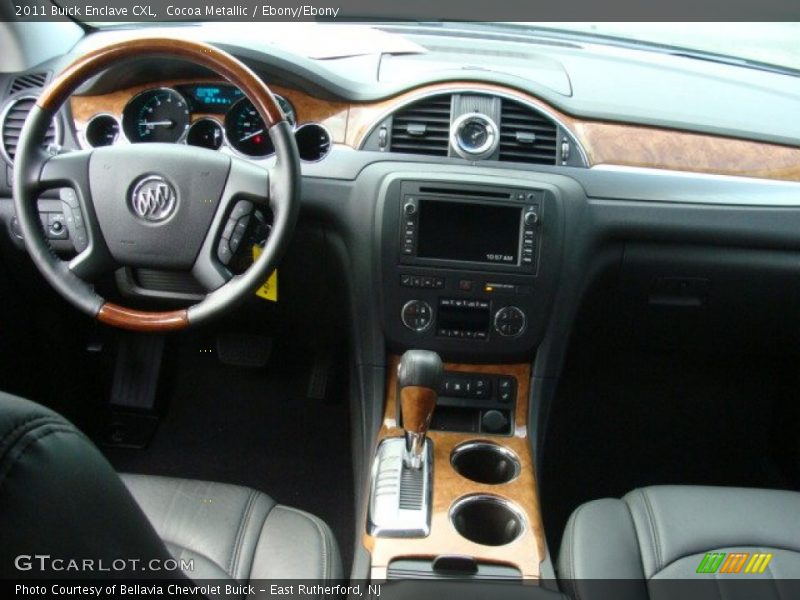 Cocoa Metallic / Ebony/Ebony 2011 Buick Enclave CXL
