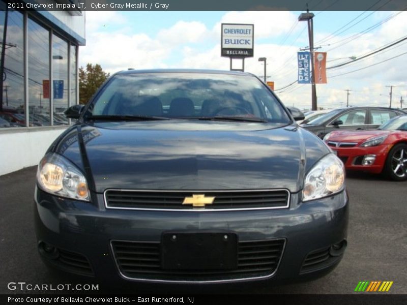 Cyber Gray Metallic / Gray 2011 Chevrolet Impala LT