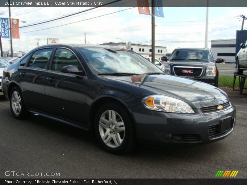 Cyber Gray Metallic / Gray 2011 Chevrolet Impala LT