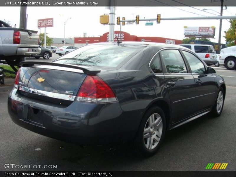 Cyber Gray Metallic / Gray 2011 Chevrolet Impala LT