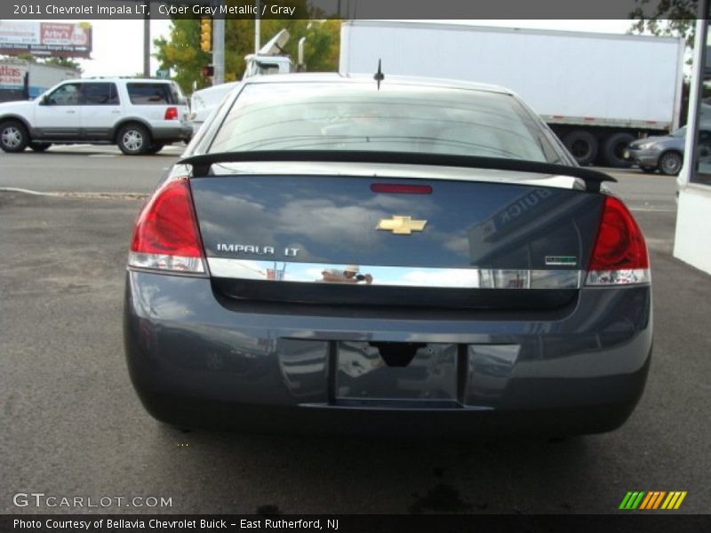 Cyber Gray Metallic / Gray 2011 Chevrolet Impala LT