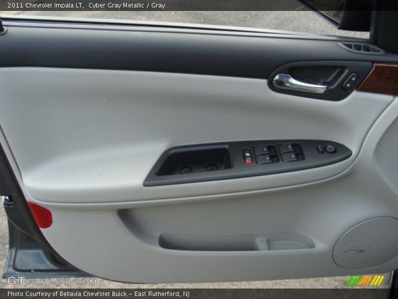 Cyber Gray Metallic / Gray 2011 Chevrolet Impala LT