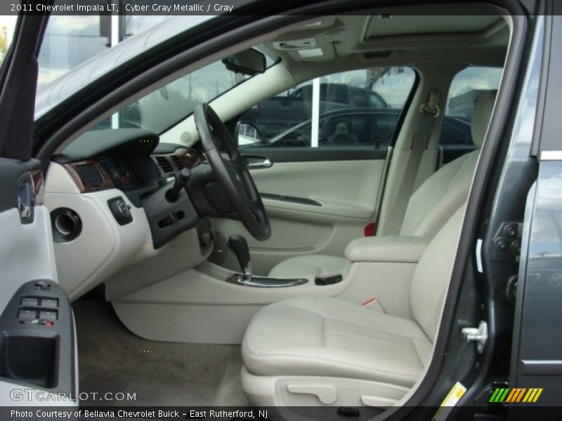Cyber Gray Metallic / Gray 2011 Chevrolet Impala LT