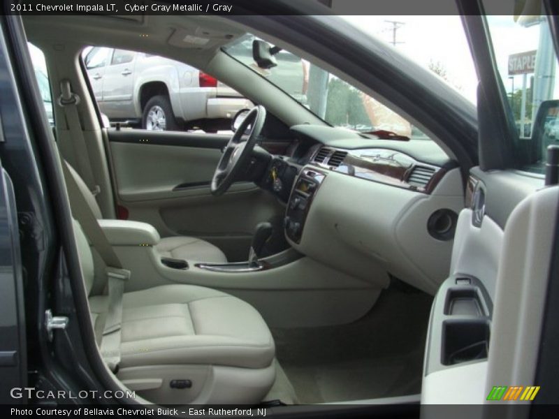 Cyber Gray Metallic / Gray 2011 Chevrolet Impala LT