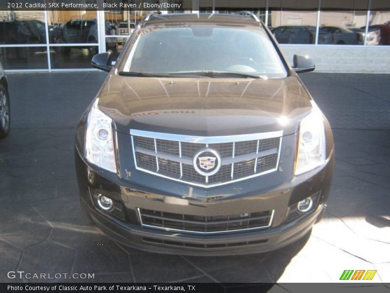 Black Raven / Ebony/Ebony 2012 Cadillac SRX Performance