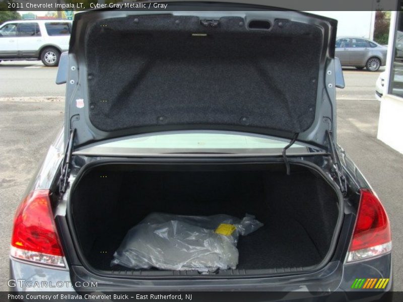 Cyber Gray Metallic / Gray 2011 Chevrolet Impala LT