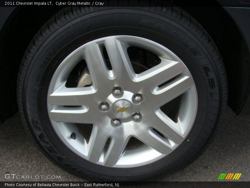 Cyber Gray Metallic / Gray 2011 Chevrolet Impala LT