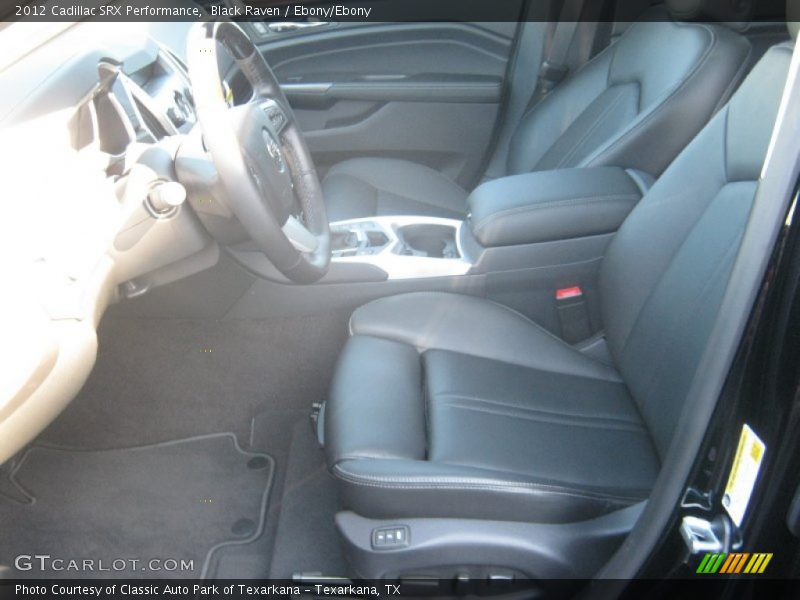 Black Raven / Ebony/Ebony 2012 Cadillac SRX Performance